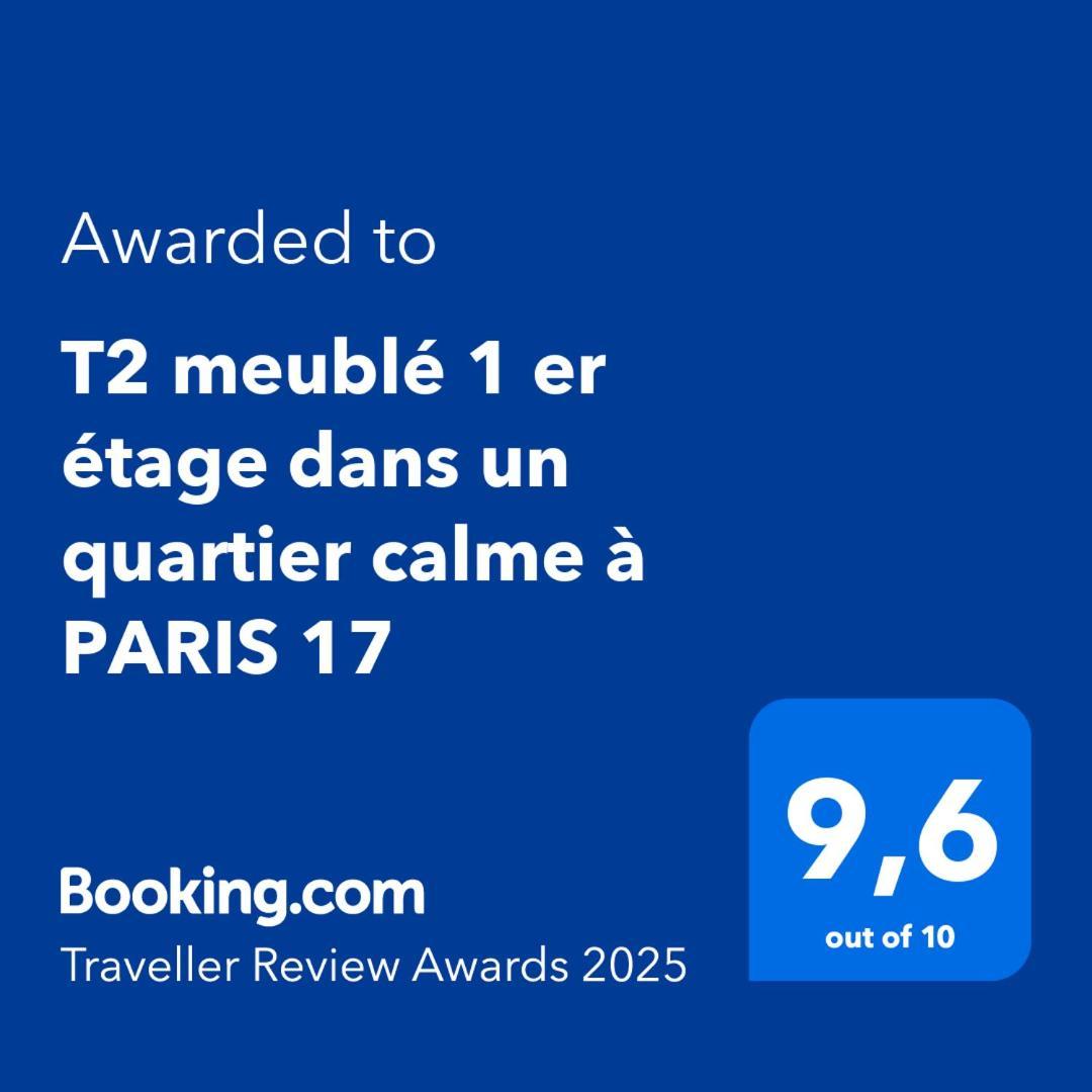 T2 Meuble 1 Er Etage Dans Un Quartier Calme A 17 Parijs
